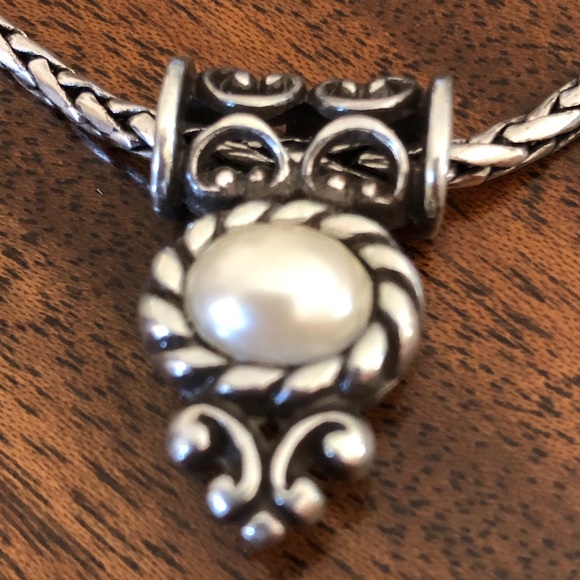 Retired Brighton Moonglow Necklace & Earring Set - Picture 2 of 16